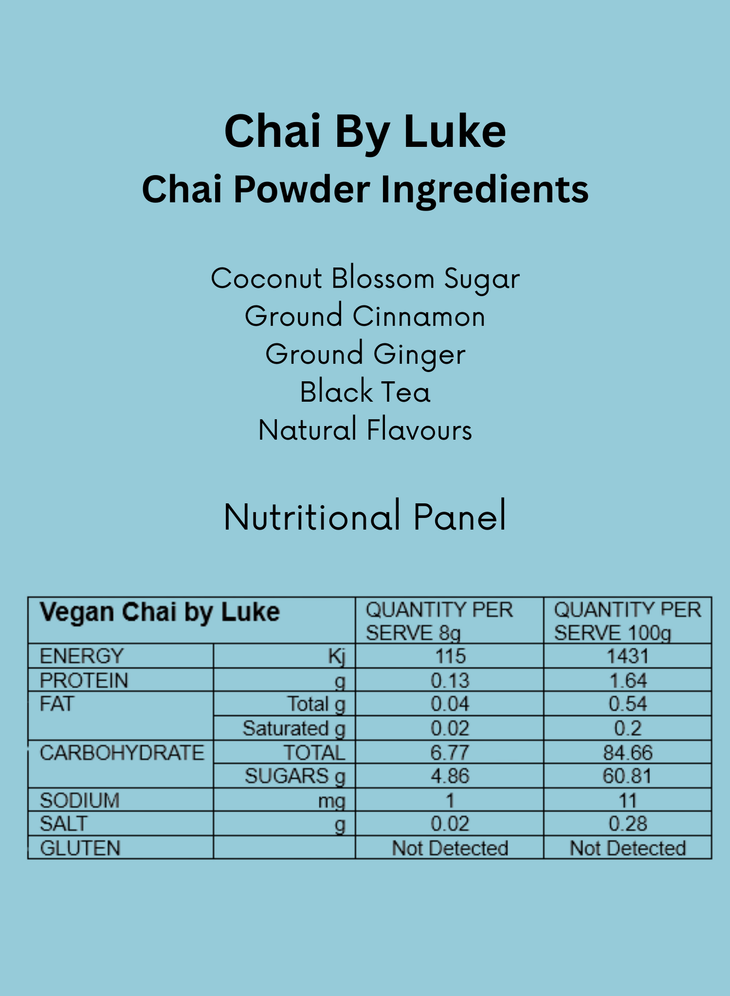 Chai Powder 500gm